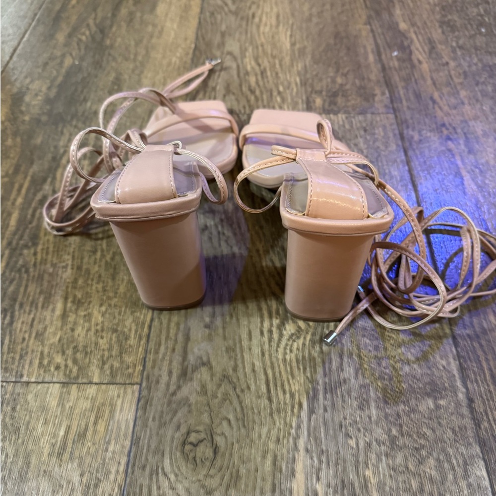 Steve Madden Lace Up Heels - Picture 3 of 4